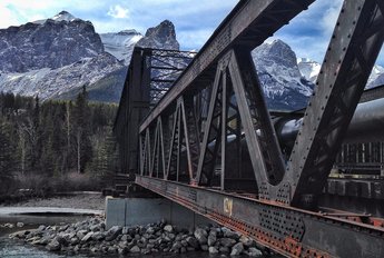 Engine Bridge over the Bow River in Canmore