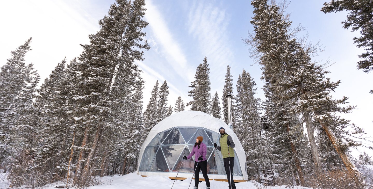 How to Go Winter Camping in Alberta
