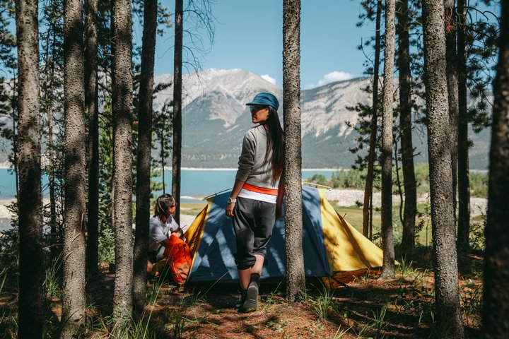 scarf Pilgrim Of storm Camping | Canada's Alberta