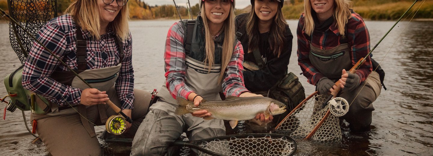 Young Women Are Flocking to Alberta for Fly Fishing